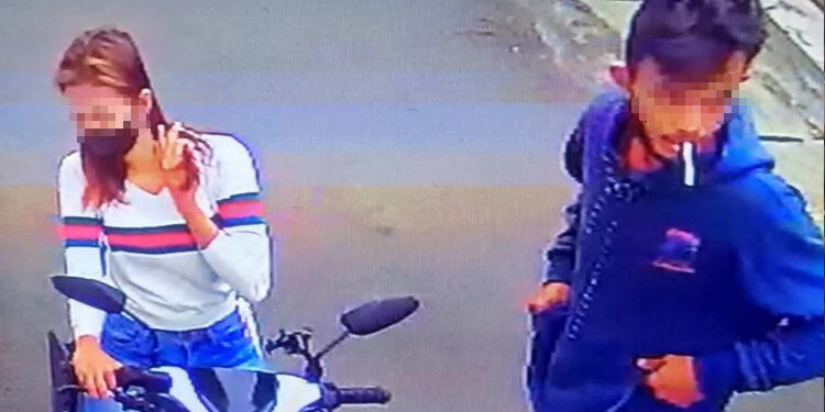 Aksi Curanmor di Ciputat Timur Terekam CCTV, Terduga Pelaku Wanita