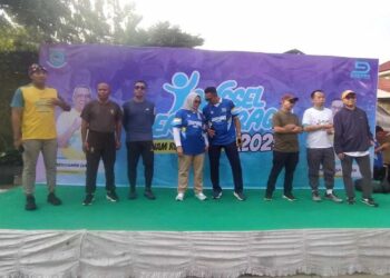 Tangsel Berolahraga, Dispora Gelar Senam Bersama di Ciputat Timur