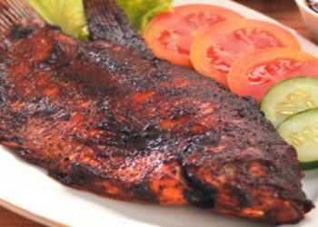 ikan bakar kalimantan