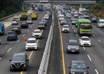 Awal Tahun, Kendaraan Masuk Jabotabek Meningkat 36,6 Persen, Sebanyak 179 Ribu Lebih