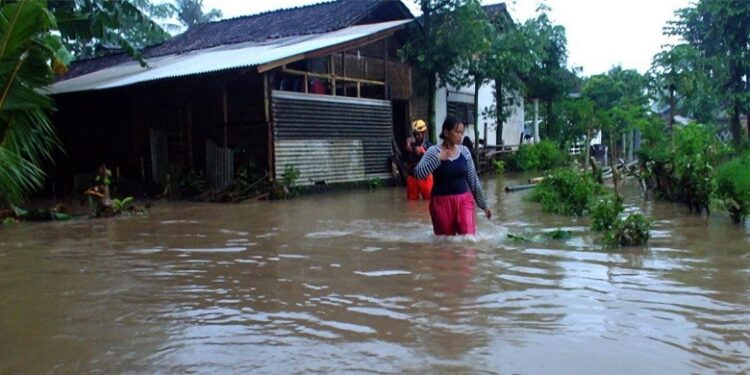 Hujan Deras Melanda Jember Jawa Timur, Ratusan Rumah dan Mobil Terendam Banjir