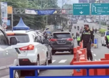 Hari Ini, Polisi Catat 70.000 Kendaraan Lintasi Jalur Puncak Bogor