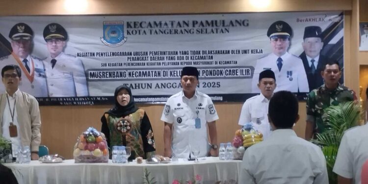 Musrenbang Pondok Cabe Ilir, Lurah: Tanggungjawab RT-RW Laksanakan dengan Baik