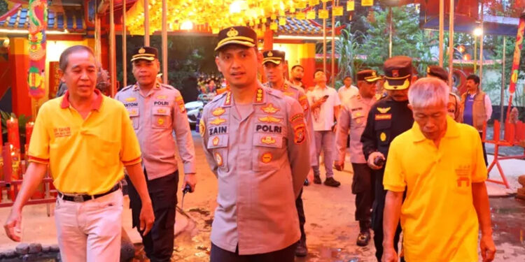 Amankan Perayaan Imlek di Tangerang, Ratusan Personel Gabungan Dikerahkan