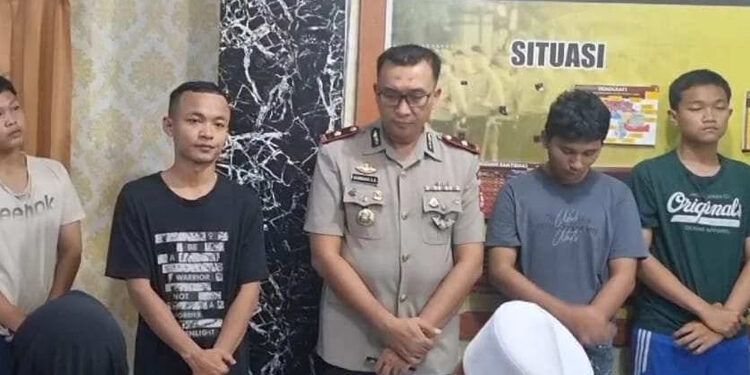 Diciduk Hendak Tawuran, Tujuh Pelajar Dibina Kapolsek Ciputat Timur