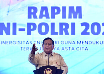 Rapim TNI-Polri, Presiden Prabowo: Jalankan Tugas dengan Dedikasi-Pengabdian