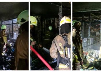 Museum Satria Mandala Kebakaran, Pendinginan Masih Dilakukan