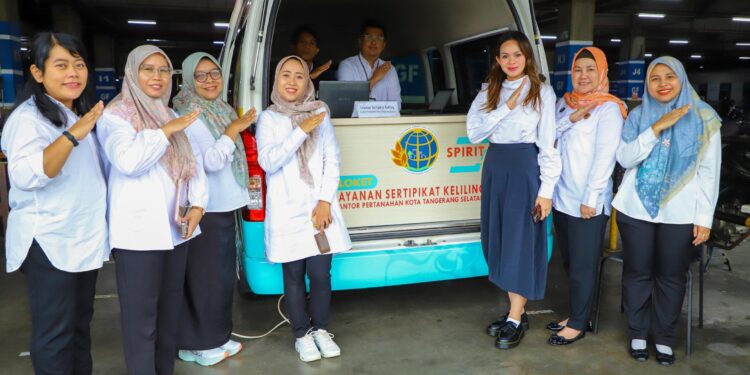 Permudah Akses Masyarakat, Kantah Tangsel Buka Mobil Layanan Sertipikat Keliling