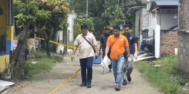 TKP pembunuhan sandy permana