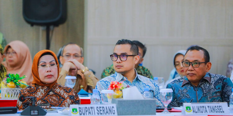 Dipimpin Menko Zulhas, Pilar Hadiri Rakor Bidang Pangan di Pendopo Banten