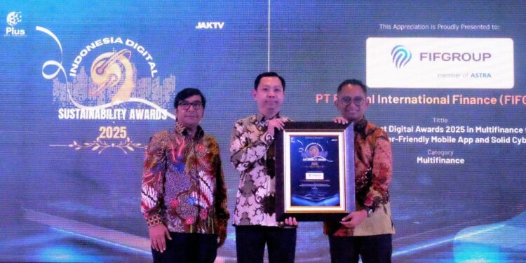 FIFGROUP Raih Penghargaan Indonesia Digital Sustainability Awards 2025