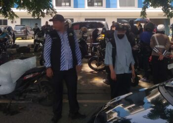 Samsat Ciputat Timur Bersama Polres Tangsel Gelar Razia PKB