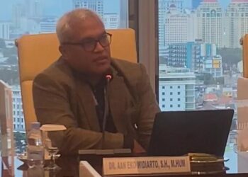 Dekan Fakultas Hukum Universitas Brawijaya (FH UB) Dr. Aan Eko Widiarto, S.H., M.Hum