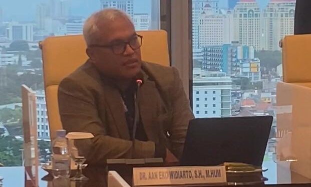 Dekan Fakultas Hukum Universitas Brawijaya (FH UB) Dr. Aan Eko Widiarto, S.H., M.Hum