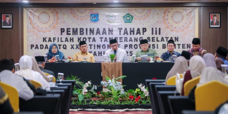 Wujudkan Kafilah Tangsel Berprestasi, Sekda Ajak Pembina Beradaptasi dengan Pola Baru
