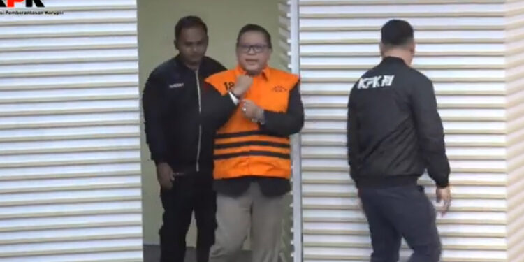 Hasto Kristiyanto Resmi Ditahan KPK Terkait Kasus Harun Masiku