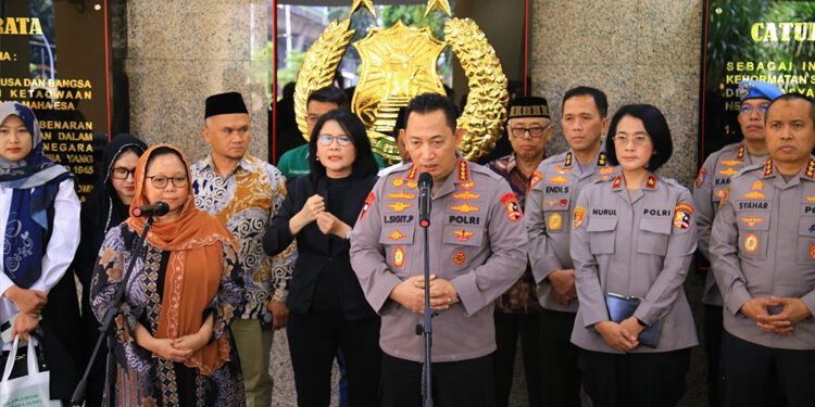 Bertemu Perwakilan PBNU, Kapolri Komitmen Tangani Tindak Kekerasan di Pesantren