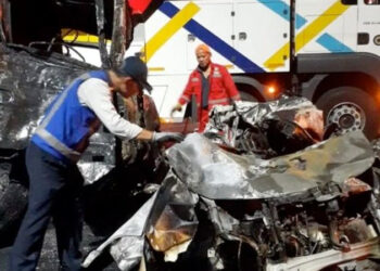 Selidiki Kecelakaan GT Ciawi, Polisi Olah TKP Pakai Teknologi 3D Laser Scanner