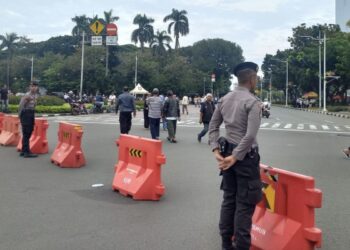Sembilan Ruas Jalan Kawasan Monas Dialihkan Jelang Pelantikan Kepala Daerah di Istana Negara