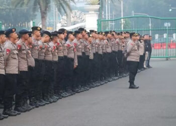 2.912 Personel Gabungan Siap Amankan Pembacaan Putusan 40 Gugatan Pilkada di MK