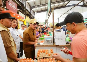 Pilar Sidak Pasar, Pastikan Stok Aman dan Harga Stabil Jelang Ramadan