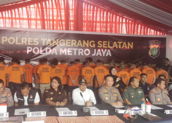Dua Bulan, Polres Tangsel Tangkap 33 Pelaku Kejahatan