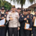 Gelar Apel 3 Pilar, Polsek Ciputat Timur Memusnahkan Puluhan Sajam