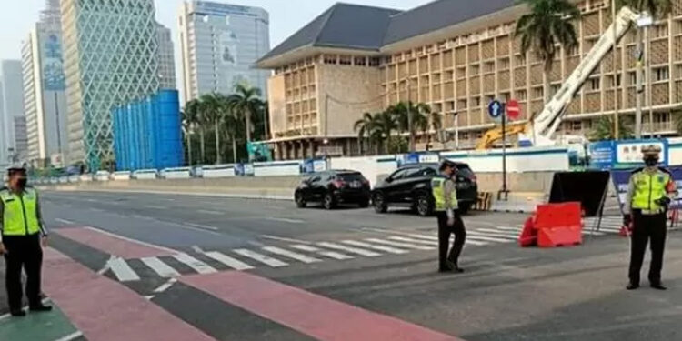 Presiden Lantik 481 Kepala Daerah Hari Ini, Polisi Terapkan Rekayasa Lalin Sekitar Istana