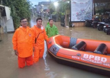 BPBD Tangsel Siap Salurkan Bantuan Logistik kepada Warga Terdampak Banjir