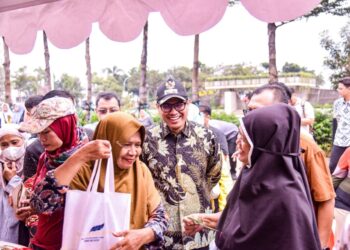 Hadiri Bazar Ramadan Pamulang, Pilar: Bantu Akses Bahan Pokok Terjangkau