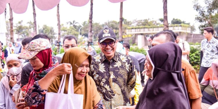 Hadiri Bazar Ramadan Pamulang, Pilar: Bantu Akses Bahan Pokok Terjangkau