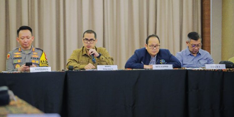 Gelar Rapat Forkopimda, Pilar Tekankan Warga Tidak Adakan Takbir Keliling