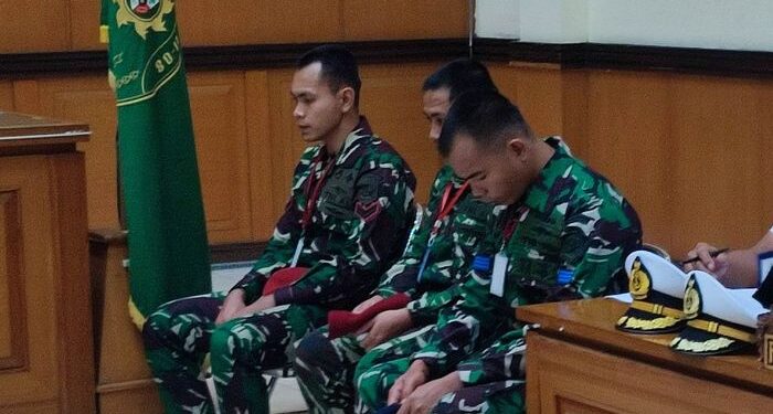 Tok! Dua TNI AL Divonis Penjara Seumur Hidup Atas Kasus Penembakan Bos Rental