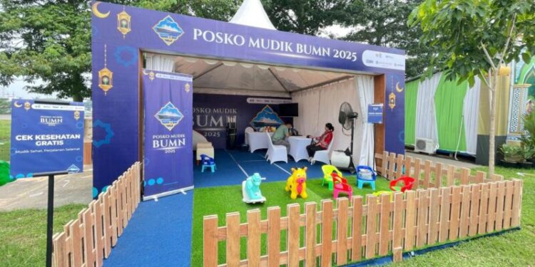 Dukung Kelancaran Mudik Lebaran 2025, BRI Bangun Posko Mudik BUMN di Bandara dan Rest Area Jalan Tol