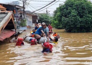 29 RT di Jakarta Terendam Banjir, Tinggi Air hingga 2,5 Meter