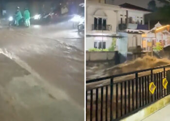 Banjir Bandang Terjang Kawasan Puncak, Sejumlah Jembatan Terseret Arus