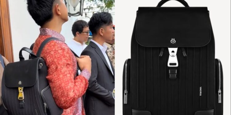 Kaesang Pangarep Pakai Tas Brand Mewah, Warganet Penasaran Berapa Harganya