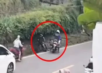 Viral! Polisi Patwal Diduga Tendang Pemotor di Puncak, Polres Bogor Minta Maaf