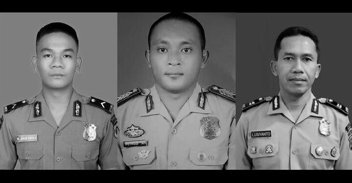 Tiga Polisi Lampung yang Gugur Ditembak Oknum TNI Dapat Gelar Anumerta
