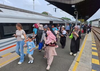 Arus Balik Lebaran, 514.823 Orang Kembali ke Jakarta dengan Kereta Api