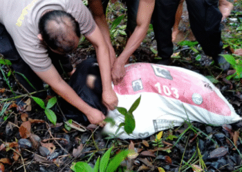 Geger, Ditemukan Jenazah Laki-Laki dalam Karung di Batuceper Tangerang