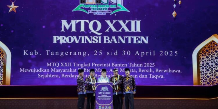 MTQ ke-XXII Dibuka Wamenag, Gubernur Banten Ajak Masyarakat Amalkan Isi Kandungan Alquran