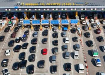 Puncak Arus Balik Hampir Usai, Kendaraan Masuk Jakarta Tembus 1,3 Juta