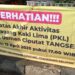 Sosialisasi Penertiban Pedagang di Jalan H. Usman Pasar Ciputat