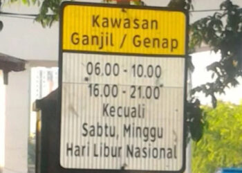 Catat, Hari Ini Ganjil Genap Kembali Berlaku di Jakarta
