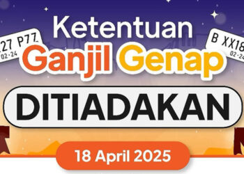 Libur Wafat Yesus Kristus, Ganjil Genap di Jakarta Ditiadakan