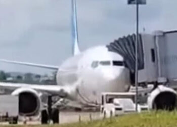 Ban Pesawat Lepas Saat Mendarat di Tanjungpinang, Ini Kata Garuda Indonesia