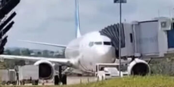 Ban Pesawat Lepas Saat Mendarat di Tanjungpinang, Ini Kata Garuda Indonesia