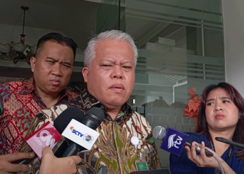 Kapuspenkum Kejagung Harli Siregar. (Beritasatu.com/Ilham Oktafian)