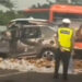 Lawan Arah, Mobil BR-V Tabrak Bus Rombongan Bonek di Tol Pemalang-Batang